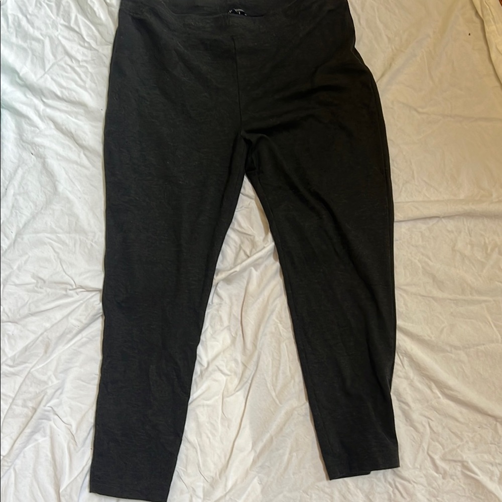 Eileen Fisher Black Sweatpants Tapered Joggers